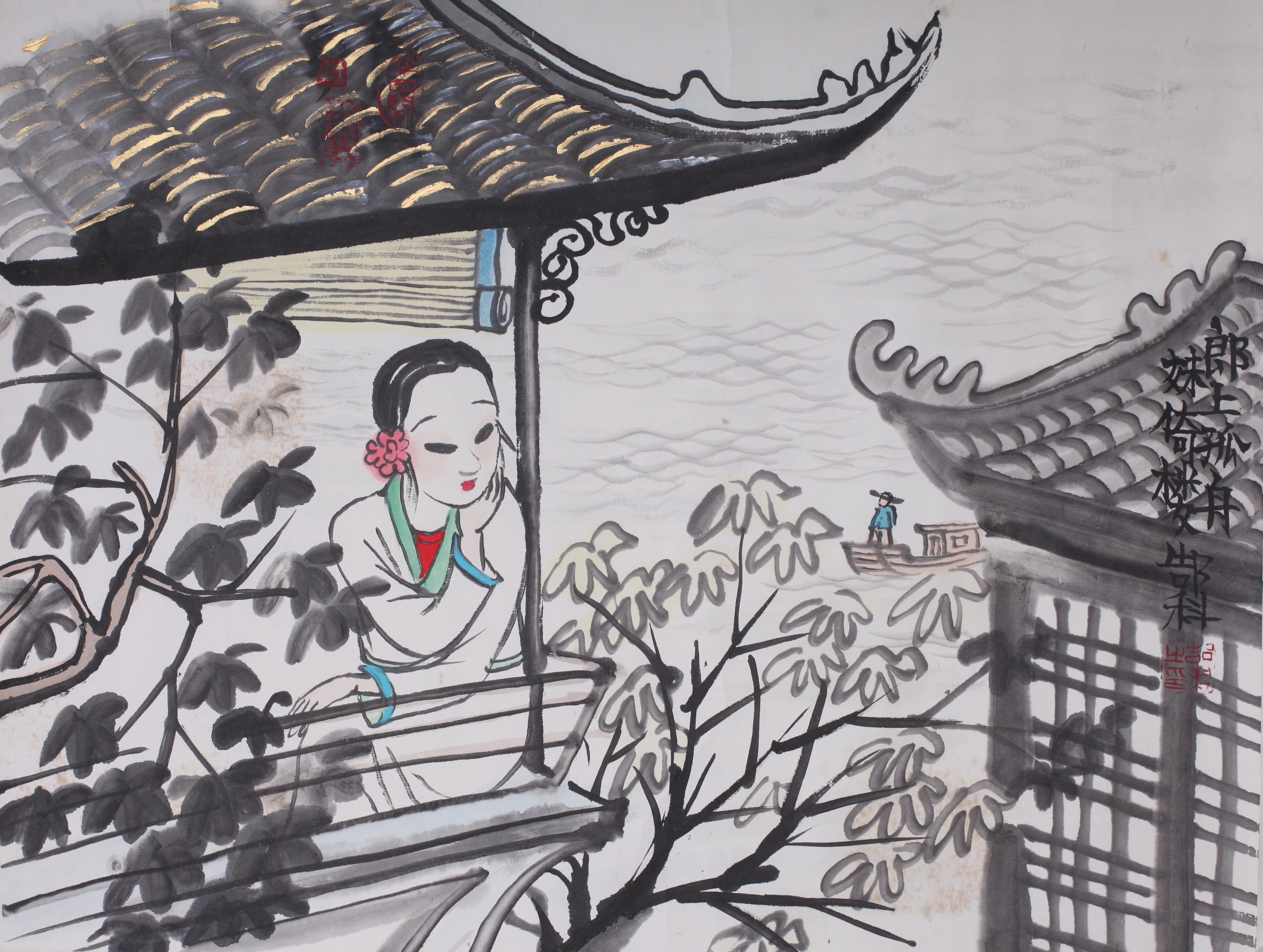 朝鲜人民艺术家池胜石《释王寺》带合影视频