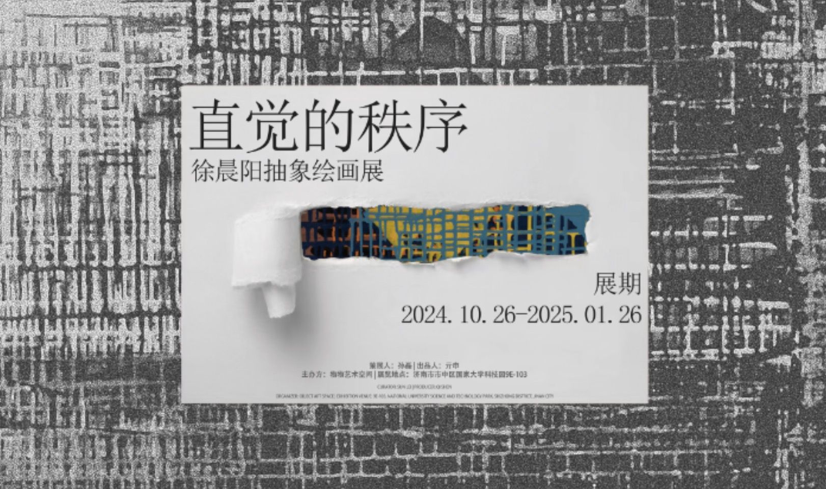 直觉的秩序 徐晨阳抽象绘画展