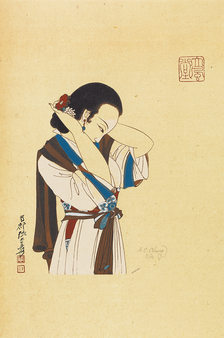 簪花仕女图EA