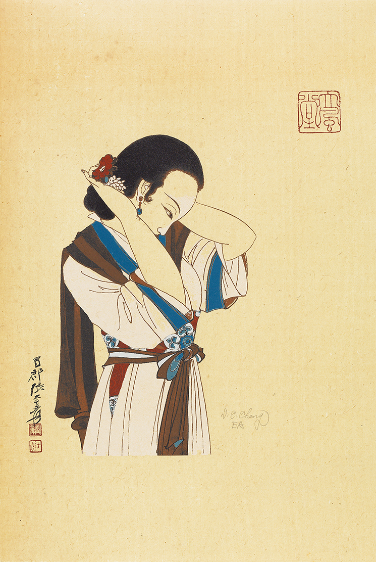 簪花仕女图EA