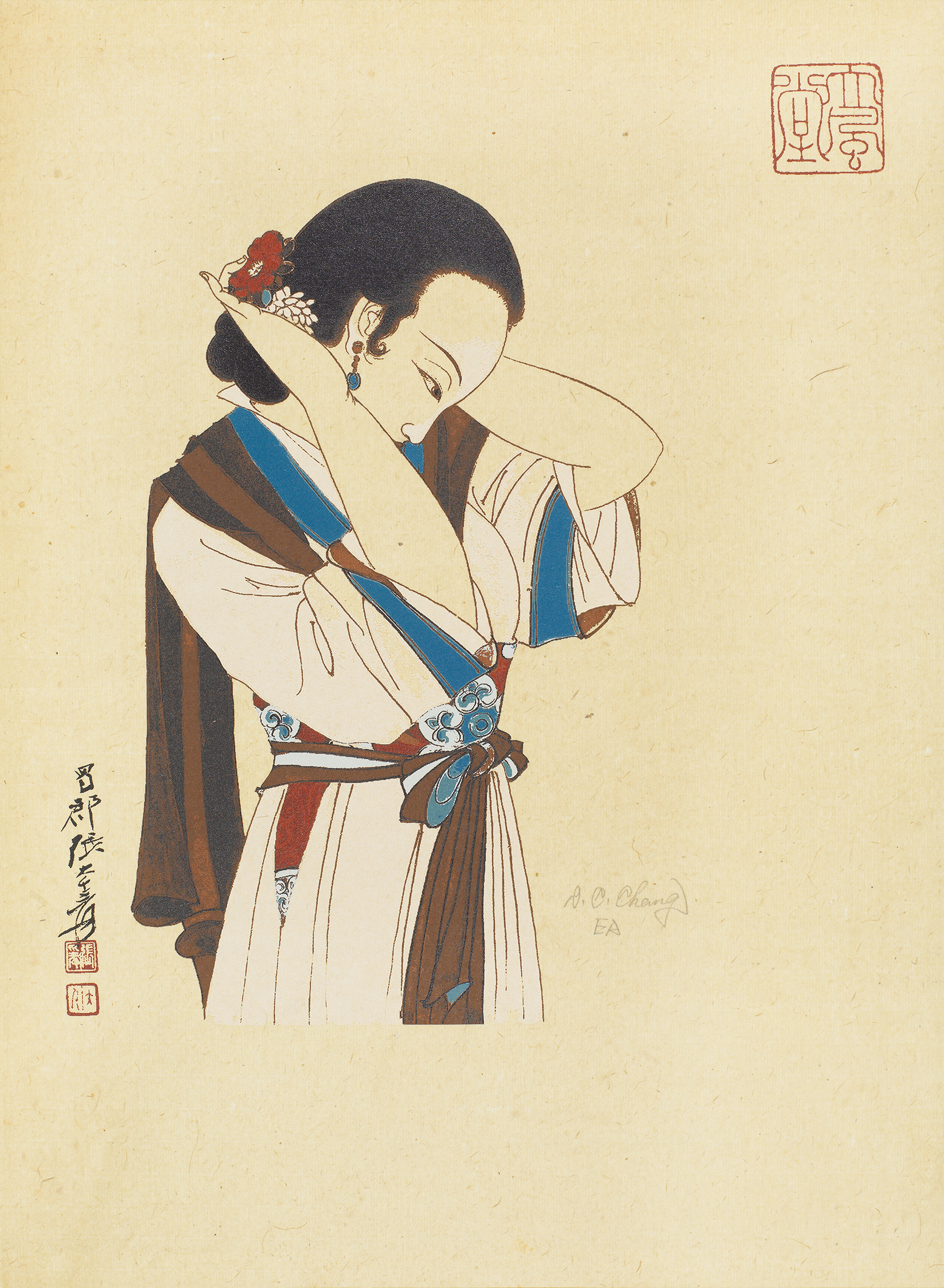 簪花仕女图EA
