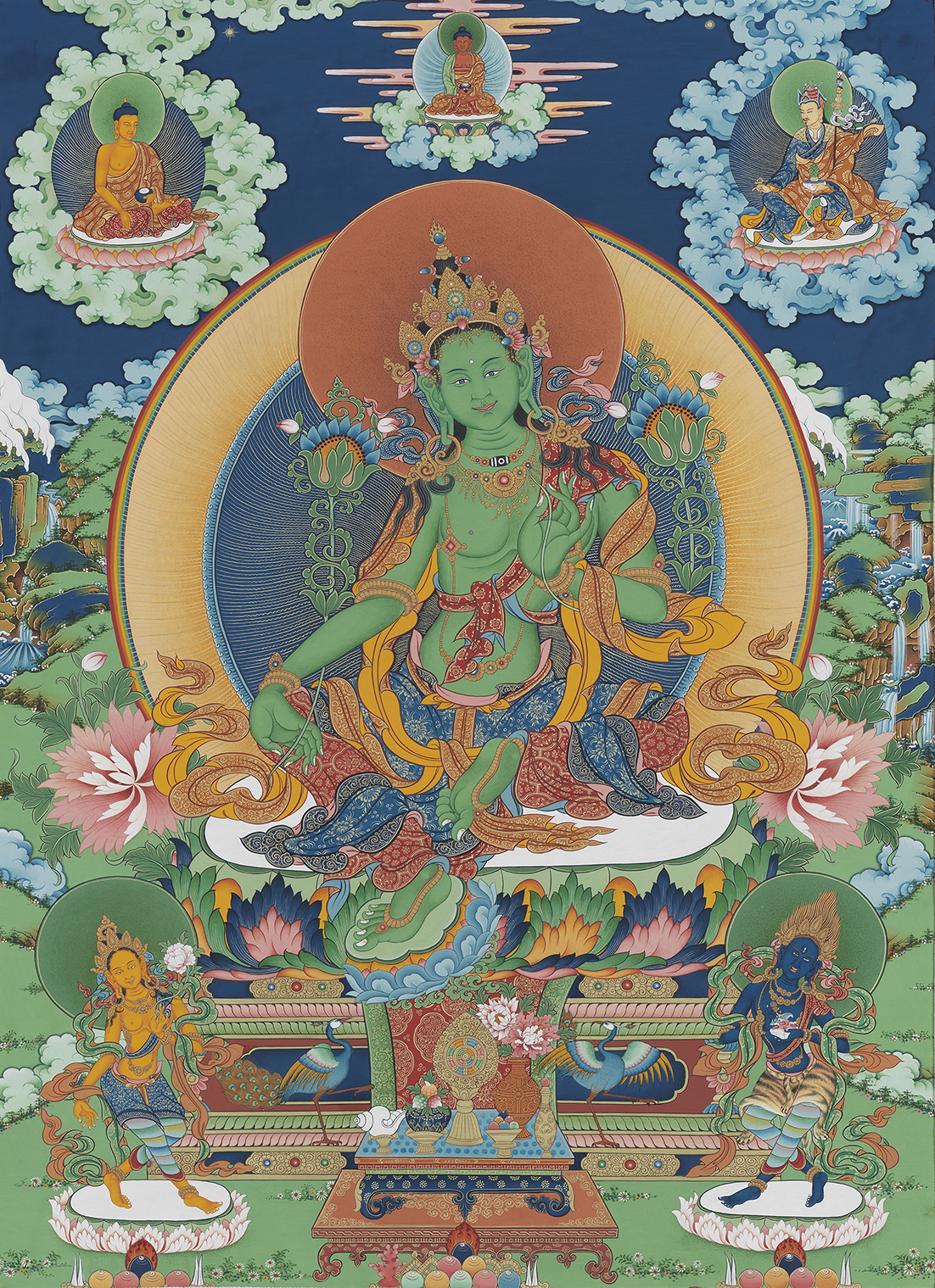 绿度母