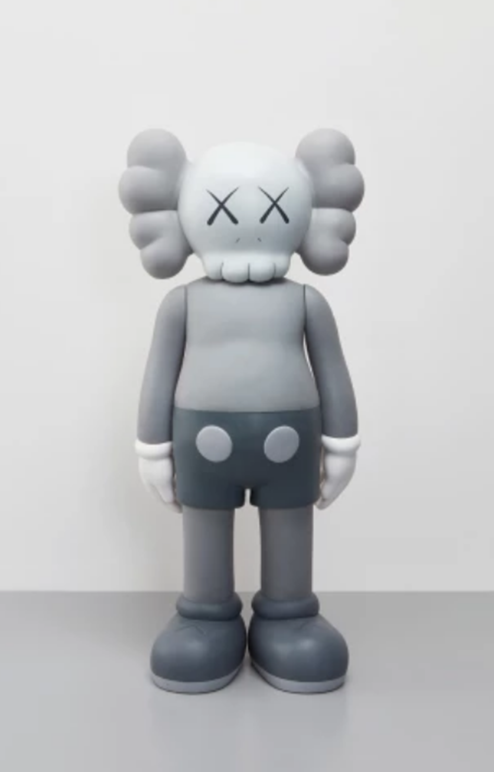 lot0002 kaws 4ft 《夥伴》灰色款